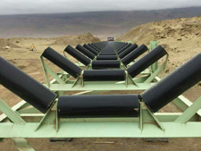 首鋼秘魯鐵礦輸送機安裝項目